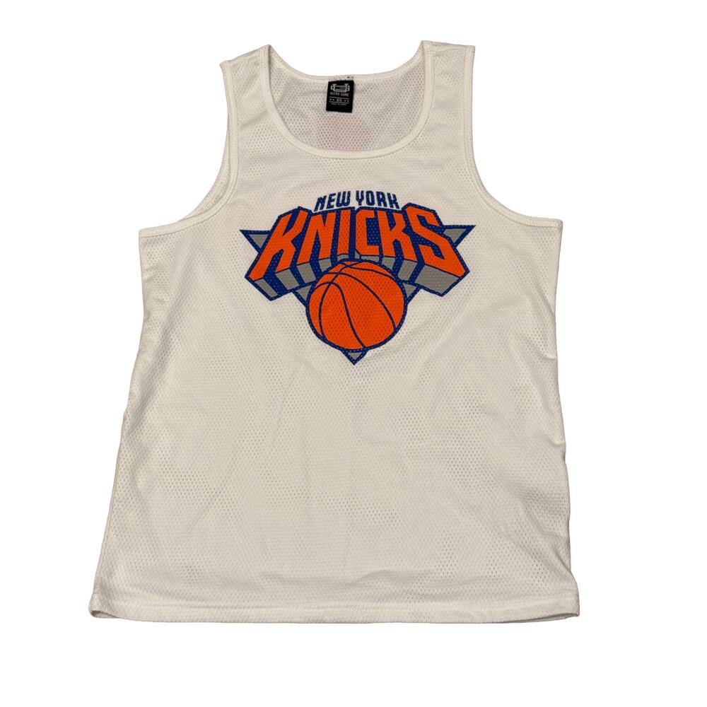 NWOT NY Knicks tank top Mens XS Basketball jersey White Ultra Game